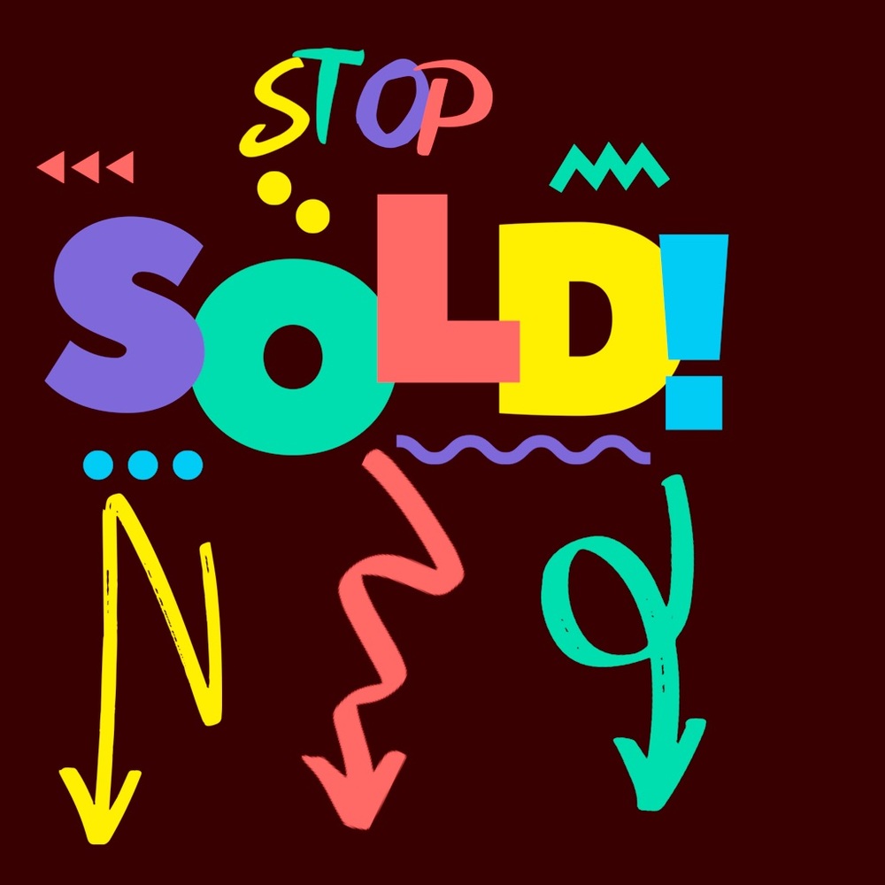 🛑 Stop sold below! 🛑